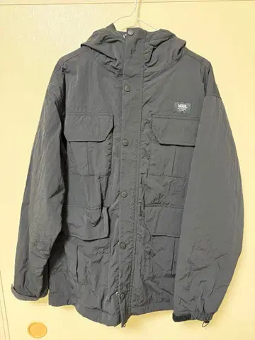 VANS 후드 부착 자켓 M 사이즈 블랙