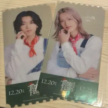 BUDDiiS SHOOT MORRIE 클리어 픽처 티켓