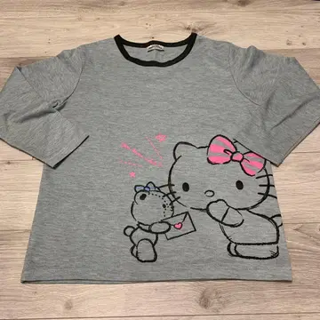 헬로키티 그레이 긴팔 M