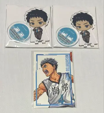 쿠로코의 농구 아크릴 스탠드 페타 컬렉션 카사마츠 유키오 3개 세트