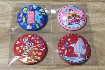 [ 자수 캔뱃지 ] 디즈니 비스킷 캔뱃지