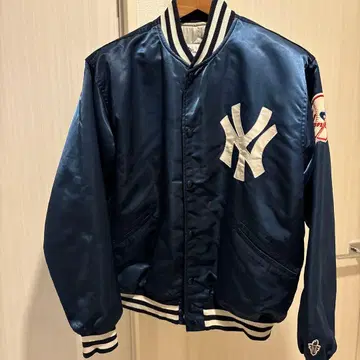 뉴욕 양키스 바시티 자켓 네이비