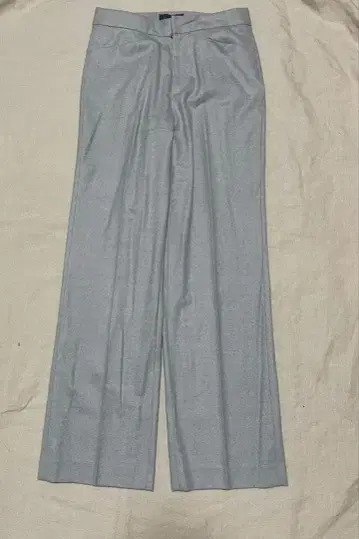 새상품급 프레임워크 울 세미 플레어 센터 프레스 슬랙스 팬츠 S