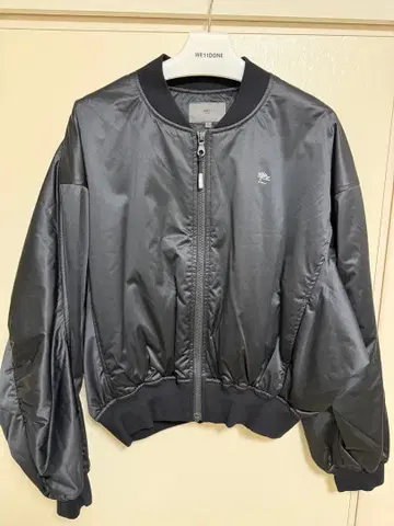 JAKET 그레이 봄버 자켓 S