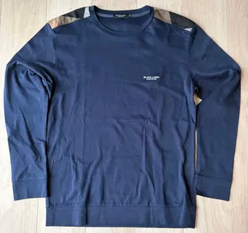 BLACK LABEL 네이비 M 긴팔 티셔츠