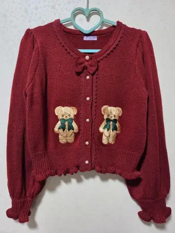 액시즈 kawaii 가디건 미사용 새상품