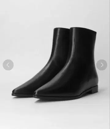 BEAUTY&YOUTH 가죽 포인티드 숏부츠