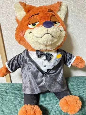 [ 초레어 ] 턱시도 닉 주토피아 봉제 인형
