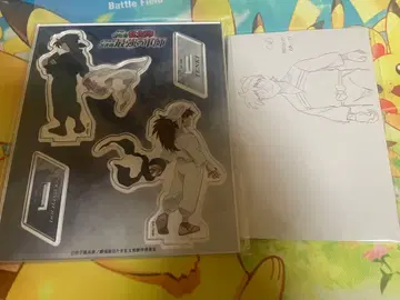 닌타마 란타로 군사 체험전 아크릴 스탠드 텐키 도이 한스케 엽서