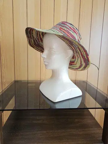 컬러풀한 밀짚모자