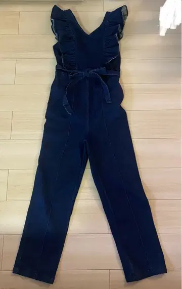 [ BIRTHDAY BASH ] 데님 프릴 올인원