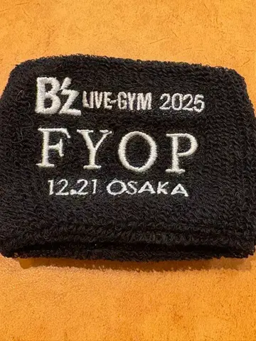 B'z LIVE-GYM 2025 FYOP 리스트 밴드 12/21