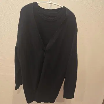 urs 블랙 가디건 스웨터 세트