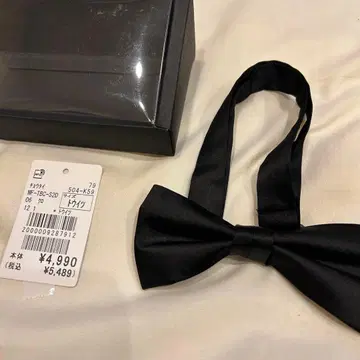 [ 새상품급 ] 나비 넥타이 결혼식 블랙