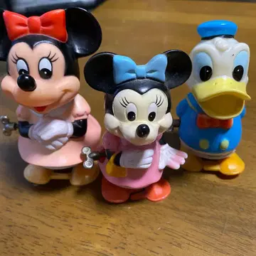 쇼와 레트로 미니 도날드 태엽 완구 세트