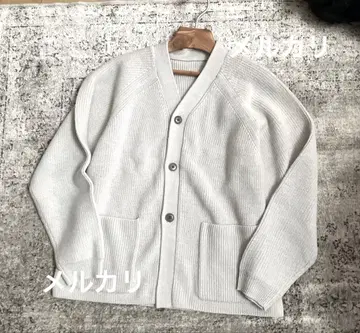 MUJI Labo 무지 라보 니트 리브 가디건