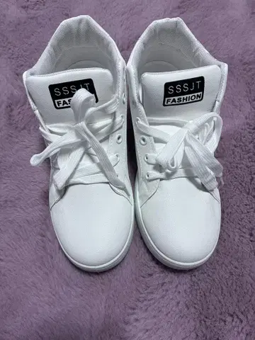 SSSJT 화이트 스포츠 스니커즈