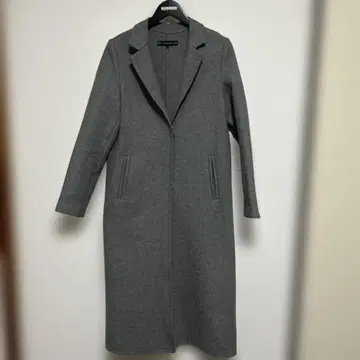 ZARA 그레이 롱 코트 약간 빅사이즈 XS 새상품급
