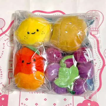 새상품 닛코리노 포도 후르츠 봉제 인형 3