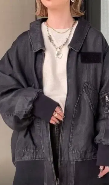 JEANASIS 리버서블 블루종