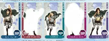 진격의 거인 아크릴 스탠드 세트 3점 세트