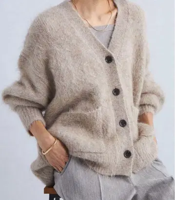 united arrows 알파카 혼방 니트 스웨터