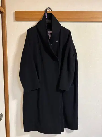 레어 Honnete 17AW 숄카라 와이드 롱 코트
