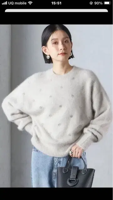 쉽스 비쥬 FOX 크루넥 풀오버