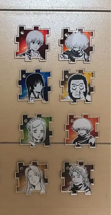 은혼전 아크릴 퍼즐 컬렉션 8개 세트