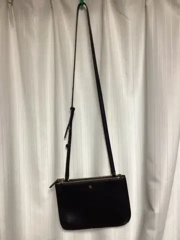 새상품급! 랄프 로렌 숄더백 사코슈 블랙