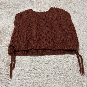 저널 스탠다드 핸드 니트 베스트