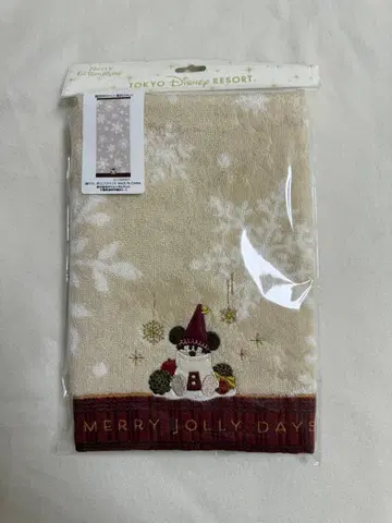 릴린린 페이스타월 크리스마스2025 디즈니