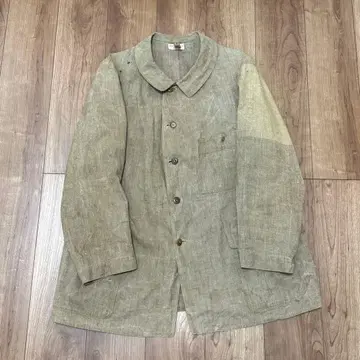 Special 20's 프랑스 린넨 헌팅 자켓 vintage