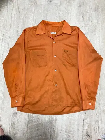 50s~60s 빈티지 오픈 카라 셔츠 로카빌리