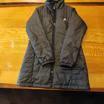 adidas 롱 다운 자켓 블랙