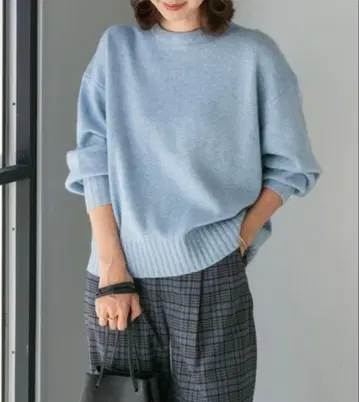 어반 리서치 도어스 해밀턴 울 크루 와이드 풀오버