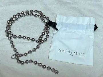 시즈마라 Sea'ds Mara 실버 롱 목걸이