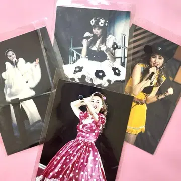 마츠다 세이코 라이브 사진 4장 세트