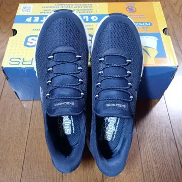 SKETCHERS 스케쳐스 슬립인즈 네이비 24cm