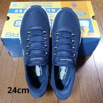 SKETCHERS 스케쳐스 슬립인즈 네이비 24cm