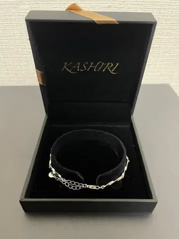 KASHIRI 실버 925 체인 팔찌 [고급 기프트 박스 포함]