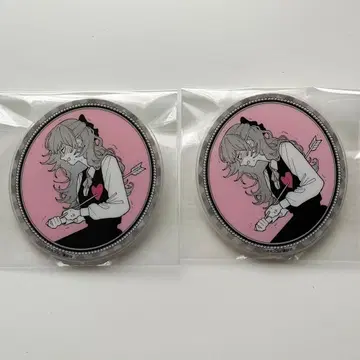 사랑하라 마야카시 천사들이여 팝업 아크릴 배지 카츠라 오토기