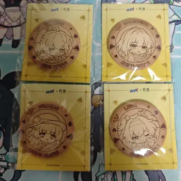 명조 중국 취두다오 콜라보 SD 캔뱃지 세트