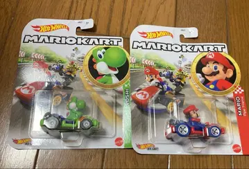 핫휠 마리오 카트 마리오&요시 Pipe Frame