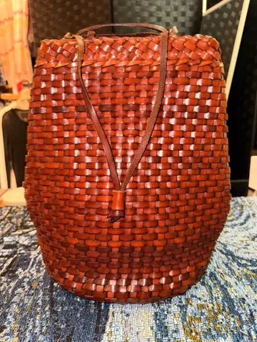 GILMAR MADE IN ITALY 가죽 복조리 백