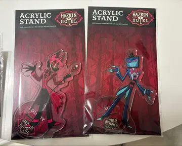 해즈빈 호텔 팝업 스토어 복스 알래스터 아크릴 스탠드