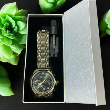 손목시계 남성용 쿼츠 크로노그래프 워치 비즈니스 선물 멋짐