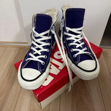 새상품급 컨버스 일본제 올스타 23.5cm 퍼플 813