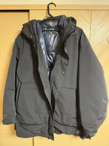 유니클로 +J 하이브리드 다운 오버사이즈 파카 3XL