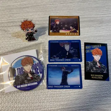 MAD TRIGGER CREW 리오 캔뱃지 반지 랜덤 카드
